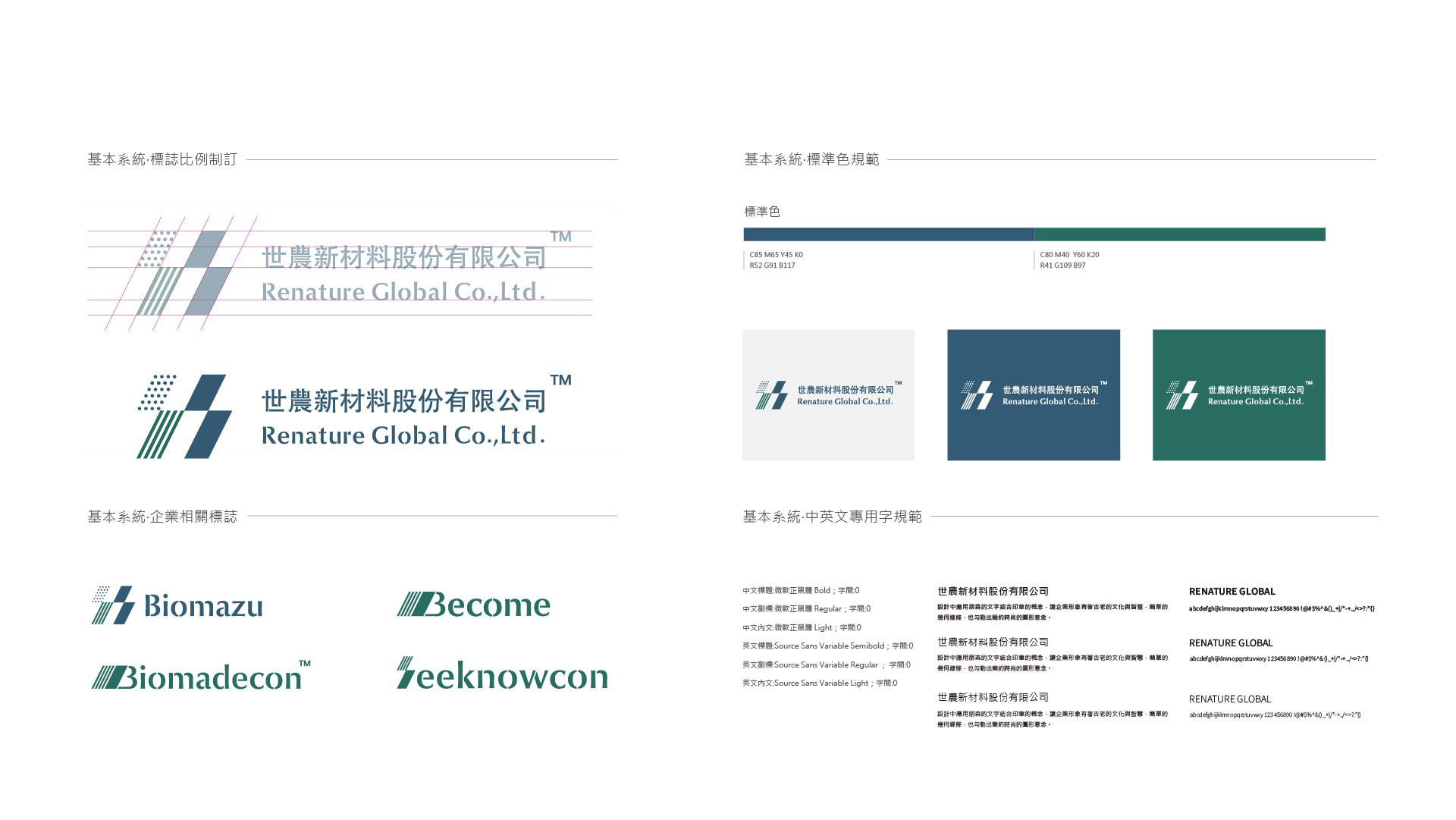 翼飛設計，世農新材料，LOGO，標誌，CI設計