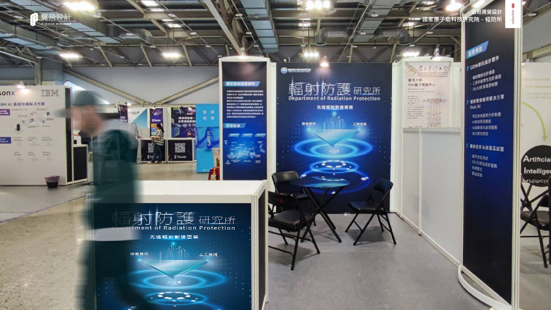 翼飛設計、台中、平面、設計、展場、主視覺、海報、活動規劃、品牌規劃、型錄、摺頁、平面設計、國原院、國家原子能科技研究院